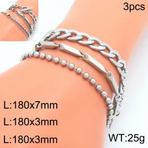 Stainless Steel Bracelet(women) - KB203172-Z