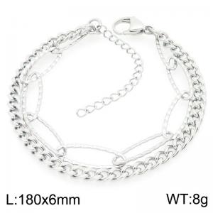 Stainless Steel Bracelet(women) - KB203247-Z