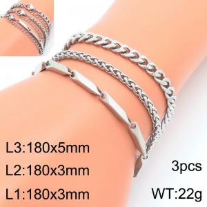 Stainless Steel Bracelet(women) - KB203249-Z