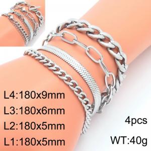 Stainless Steel Bracelet(women) - KB203253-Z