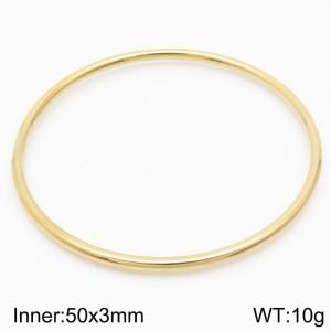 Stainless steel gold bracelet - KB204270-LO