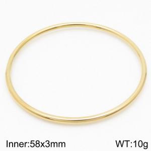 Stainless steel gold bracelet - KB204272-LO