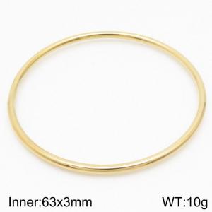 Stainless steel gold bracelet - KB204273-LO