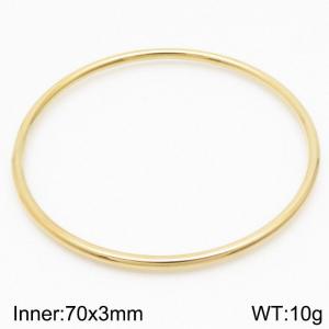 Stainless steel gold bracelet - KB204274-LO