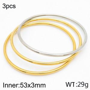 Stainless steel bracelet - KB204322-LO