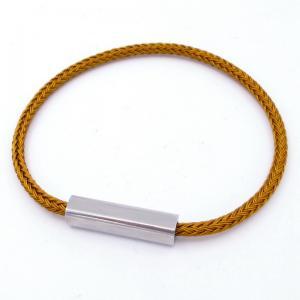 Stainless Steel Wire Bangle - KB204648-SJ