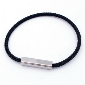 Stainless Steel Wire Bangle - KB204653-SJ