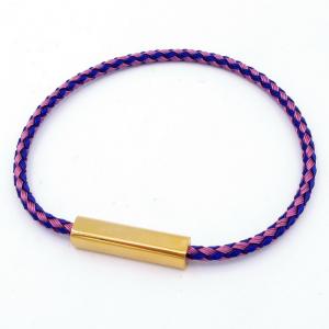 Stainless Steel Wire Bangle - KB204660-SJ