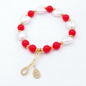 Bead Bracelet - KB205521-SP