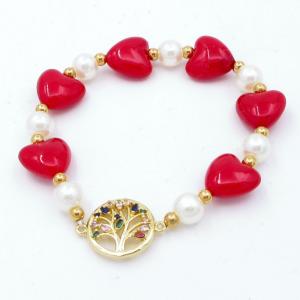 Bead Bracelet - KB205522-SP
