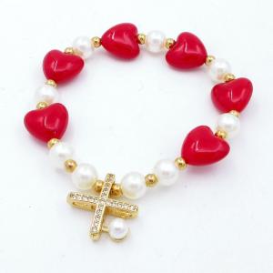 Bead Bracelet - KB205525-SP