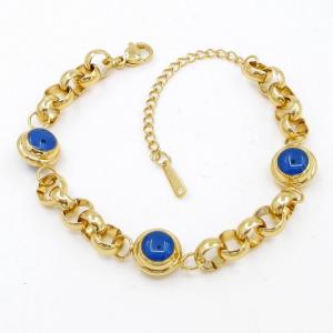 Stainless Steel Gold-plating Bracelet - KB206423-SP