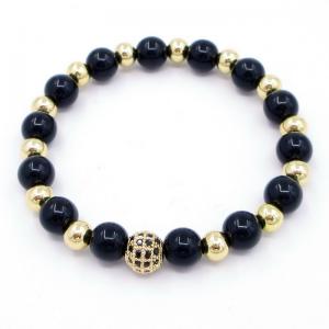 Bead Bracelet - KB206570-WH