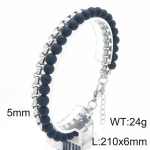 Stainless Steel Bracelet(Men) - KB207108-Z
