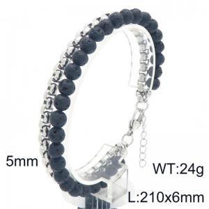 Stainless Steel Bracelet(Men) - KB207110-Z