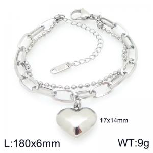 Stainless Steel Bracelet(women) - KB208007-Z