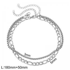 Fashion stainless steel chain bracelet - KB208356-Z