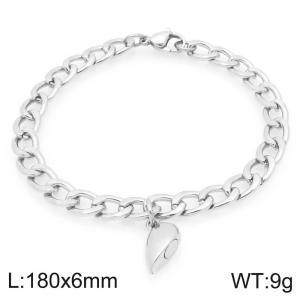 Stainless steel chain handmade with small accessories bracelet - KB208388-Z