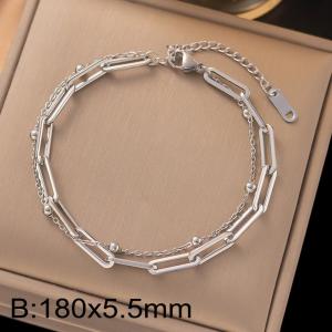 Fashion stainless steel chain bracelet - KB208422-Z