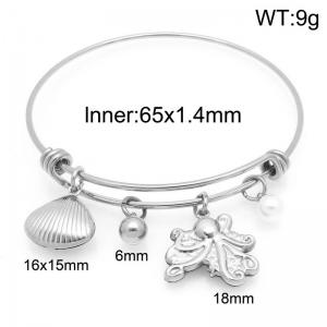 Stainless Steel Bangle - KB208503-Z