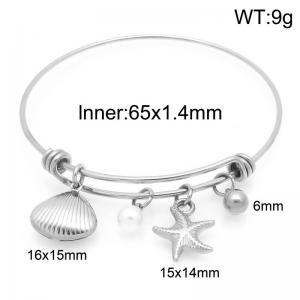 Stainless Steel Bangle - KB208505-Z