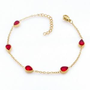 Stainless Steel Stone Bracelet - KB208515-HDJ