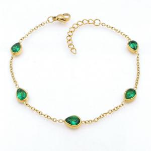 Stainless Steel Stone Bracelet - KB208518-HDJ