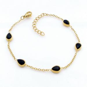 Stainless Steel Stone Bracelet - KB208520-HDJ