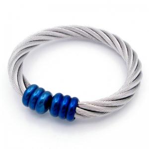 Stainless Steel Wire Bangle - KB208703-XY