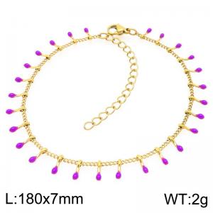 Stainless Steel Gold-plating Bracelet - KB209011-Z