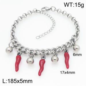 Stainless Steel Bracelet(women) - KB209878-Z