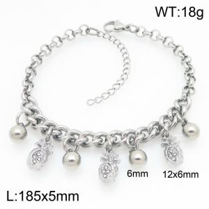 Stainless Steel Bracelet(women) - KB209896-Z