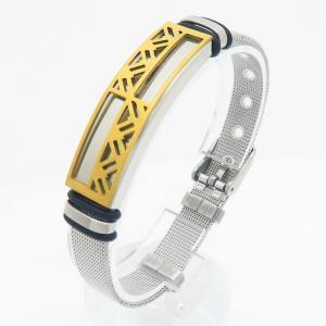 Stainless Steel Gold-plating Bracelet - KB211470-NJ