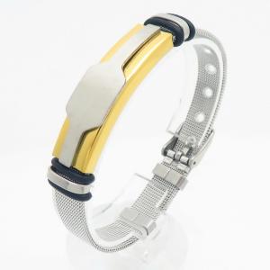 Stainless Steel Gold-plating Bracelet - KB211481-NJ