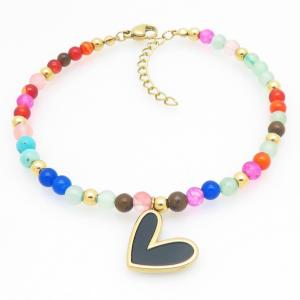 Stainless Steel Gold-plating Bracelet - KB211505-NJ