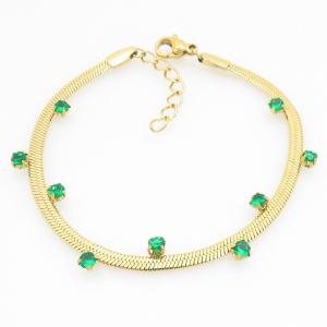 Stainless Steel Gold-plating Bracelet - KB211513-NJ
