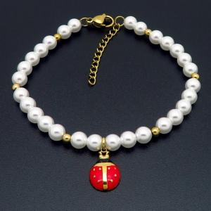 Stainless Steel Gold-plating Bracelet - KB211524-NJ