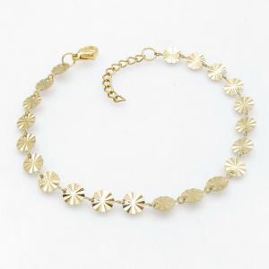 Stainless Steel Gold-plating Bracelet - KB211525-NJ