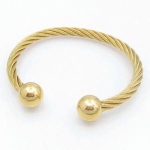 Stainless Steel Wire Bangle - KB212054-XY