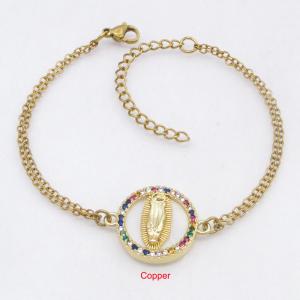 Copper Bracelet - KB212247-TJG