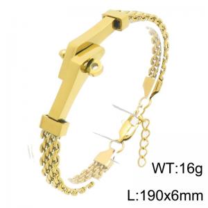 Fashion jewelry, stainless steel bracelets, gift accessories suitable for daily wear - KB212453-KFC