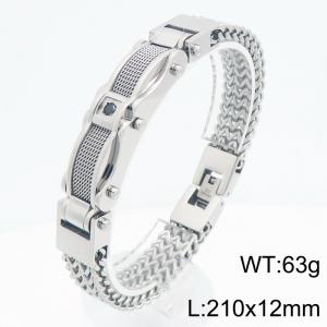 Stainless Steel Bracelet(Men) - KB212605-KFC