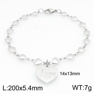 Stainless Steel Bracelet(women) - KB213153-Z