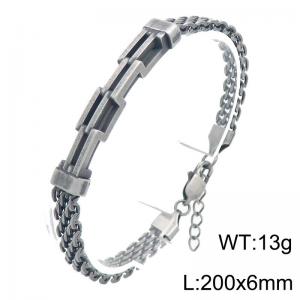 Fashion jewelry, stainless steel bracelets, gift accessories suitable for daily wear - KB213306-KFC