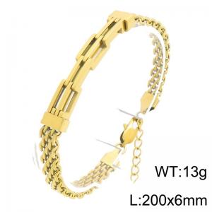 Fashion jewelry, stainless steel bracelets, gift accessories suitable for daily wear - KB213307-KFC