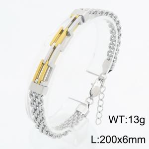 Fashion jewelry, stainless steel bracelets, gift accessories suitable for daily wear - KB213309-KFC