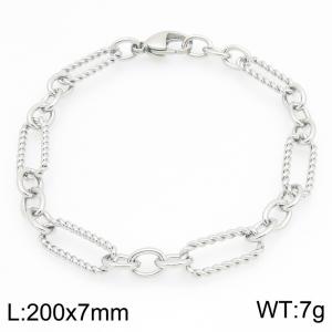 Stainless Steel Bracelet(Men) - KB213589-Z