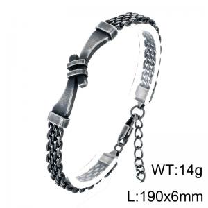 Fashion jewelry stainless steel bracelet suitable for daily wear - KB213707-KFC