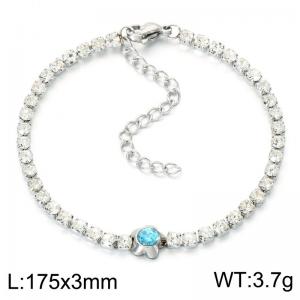 Stainless Steel Crystal Bracelet - KB214119-Z