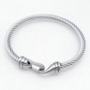 Stainless Steel Wire Bangle - KB214552-XY